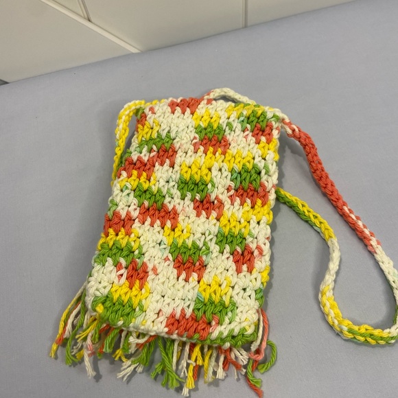 Homemade Crochet Small Crossbody bag - Picture 4 of 6